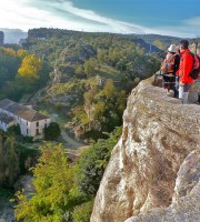 Mirador en los Tajos de Alhama de Granada